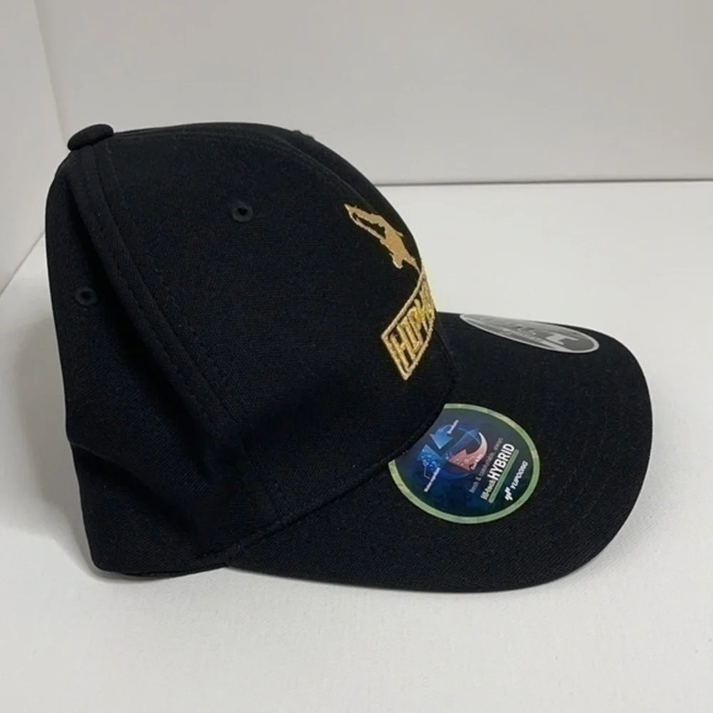 FLEXFIT HIPHOP21 BLACK/GOLD VELCRO CAP❗️